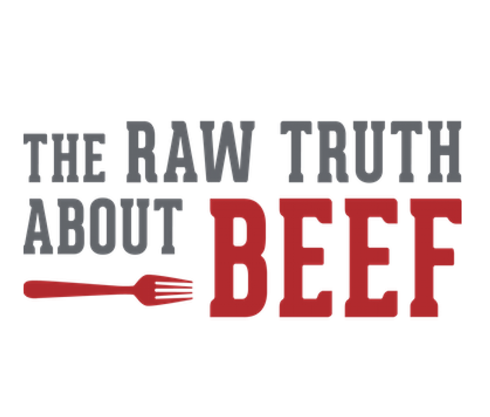 Raw truth about beef graphic