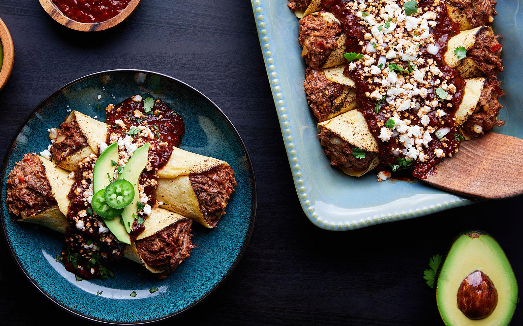 Beef Enchiladas