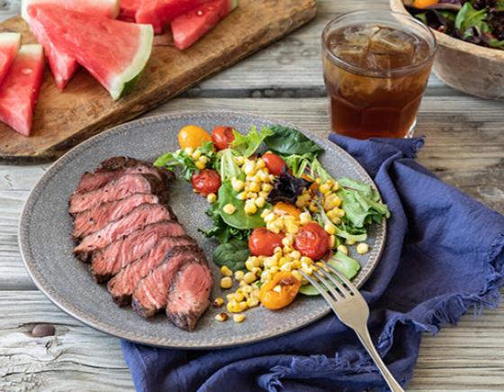 Petite Sirloin And Salad Picnic