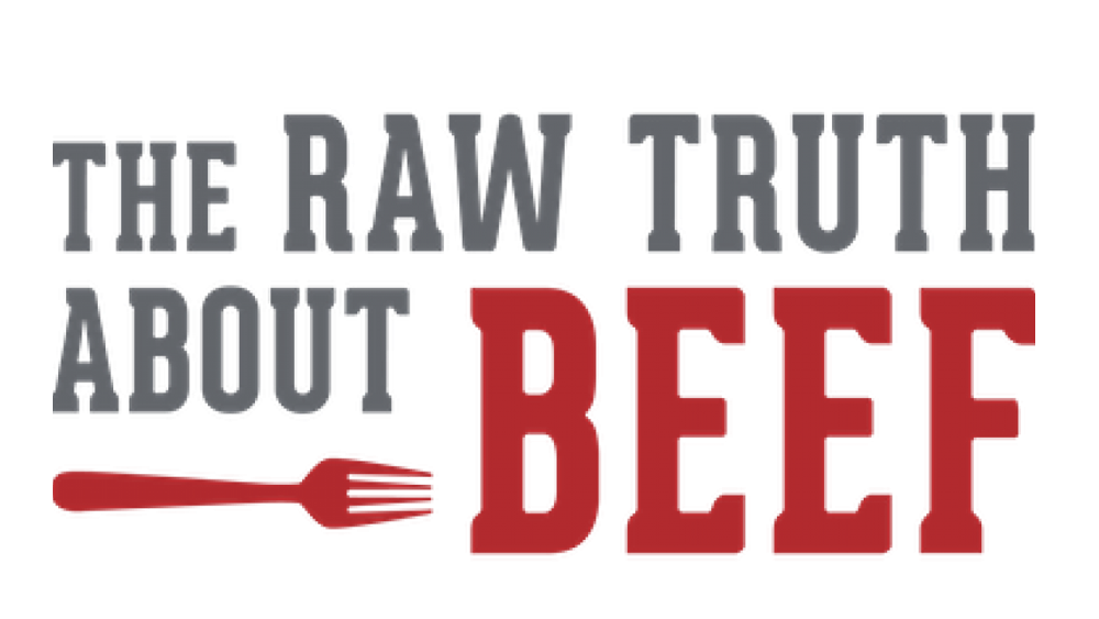 Raw truth about beef graphic